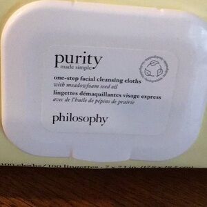 Philosophy Purity Facial Cleansing Cloths - Cream